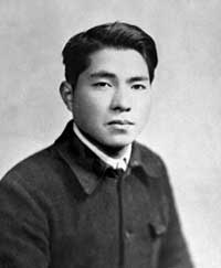 Ikeda at the age of 19