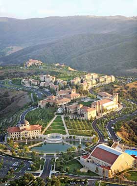 The campus of Soka University of America in Aliso Viejo, California, USA