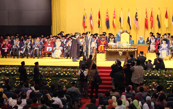 马来亚大学池田大作名誉人文学博士颁赠典礼