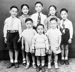 Los ocho hijos de Fang Zhaoling